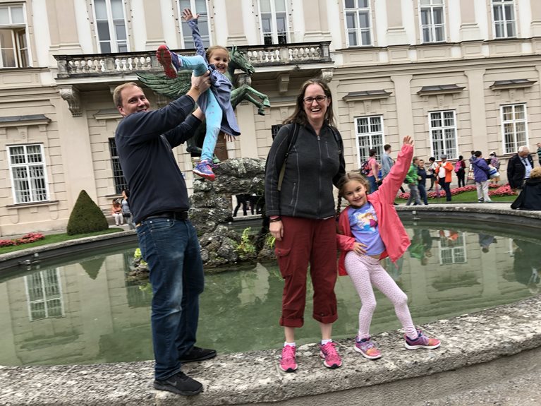 Salzburg fountain