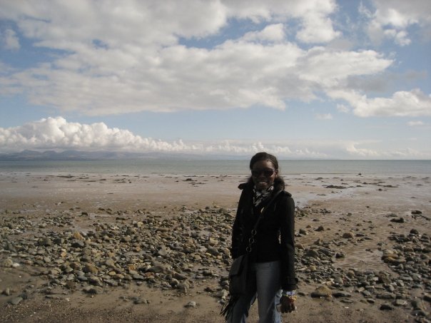 Mayowa on the beach