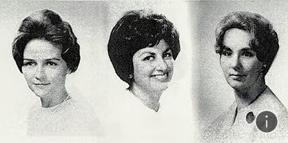 Jane Glick, Jacqueline Browne, and Joan E. Griewank.