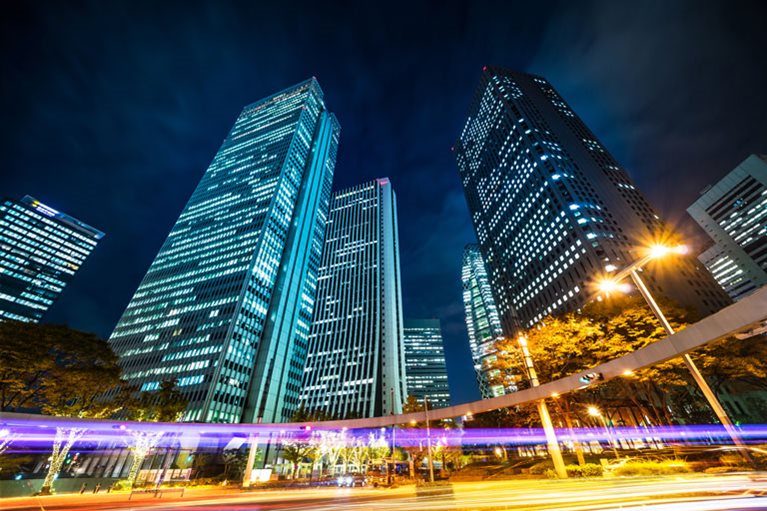 Tokyo skyscrapers